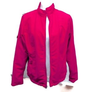 Ativa Hot Pink Zip Jacket size L